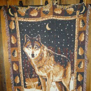 Wolf Throw/Blanket